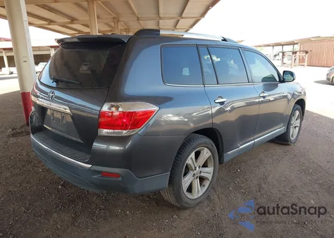 2012 Toyota Highlander Limited V6 z USA, uszkodzony, nr VIN 5TDYK3EH7CS087409